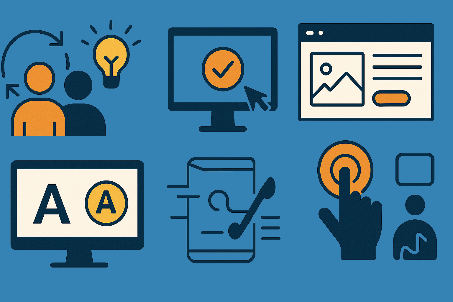 STAR project brief concept: Situation, Task, Action, Result arranged as a simple process